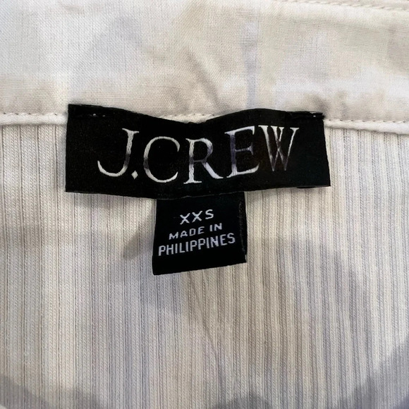 J. Crew Vintage rib puff-sleeve henley top, NWT, Size XXS - Picture 6 of 7